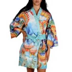 VIBES KIMONO MARE DRAGON WATER