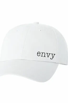 WHITE ENVY BASEBALL CAP