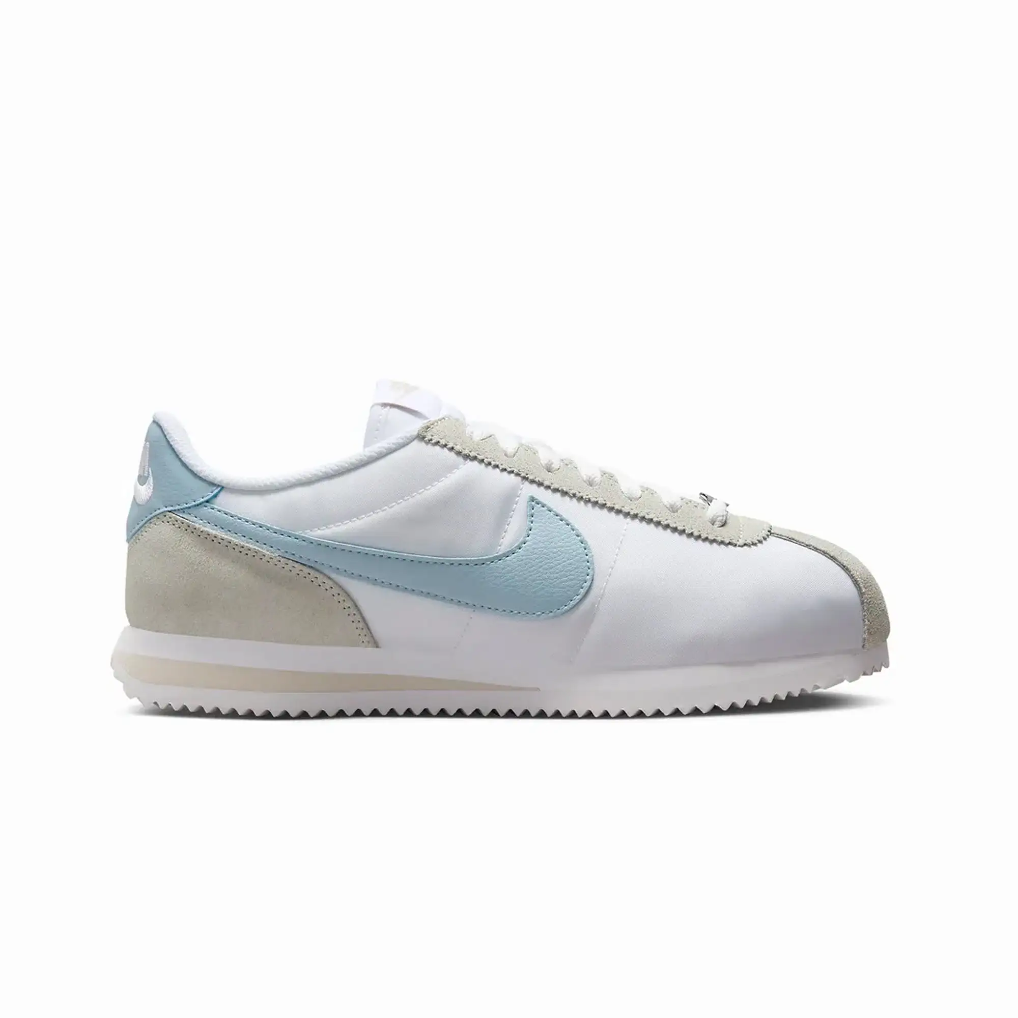 WMN'S CORTEZ 'WHITE/LT ARMORY BLUE-LT OREWOOD BRN'