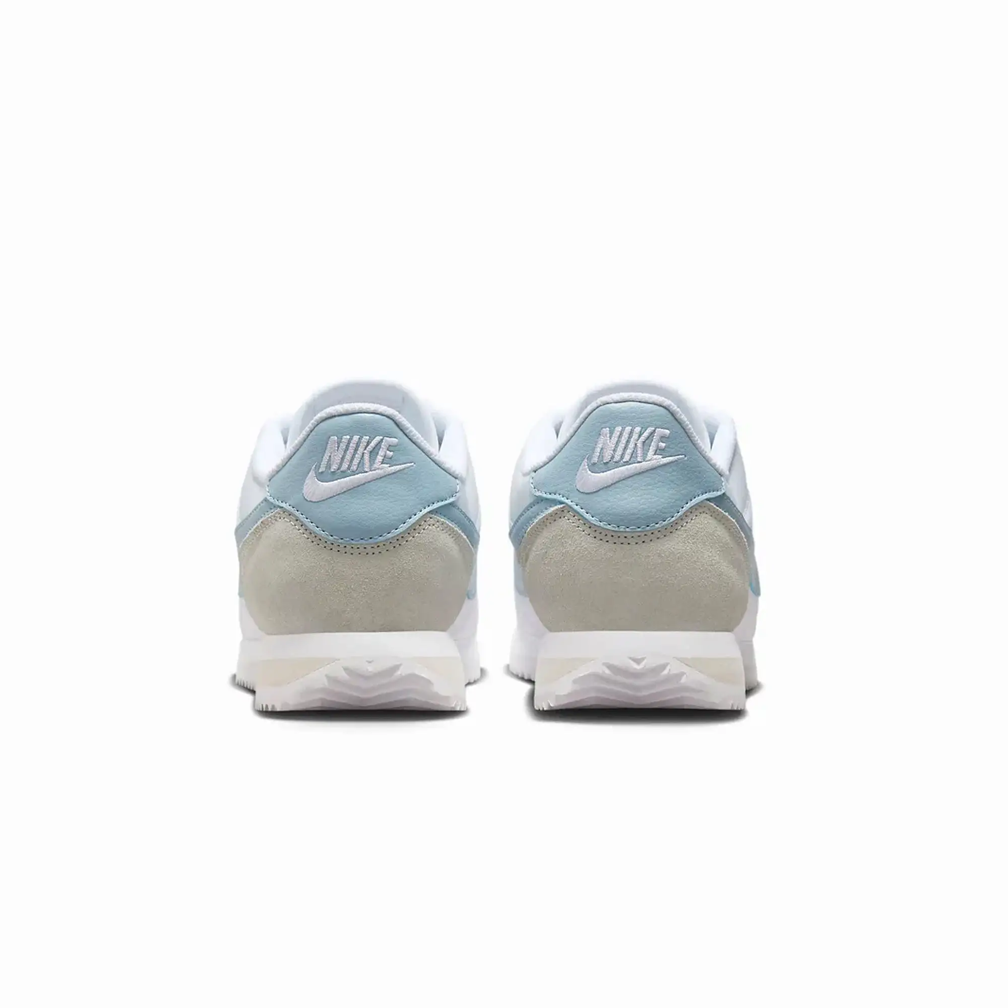 WMN'S CORTEZ 'WHITE/LT ARMORY BLUE-LT OREWOOD BRN'