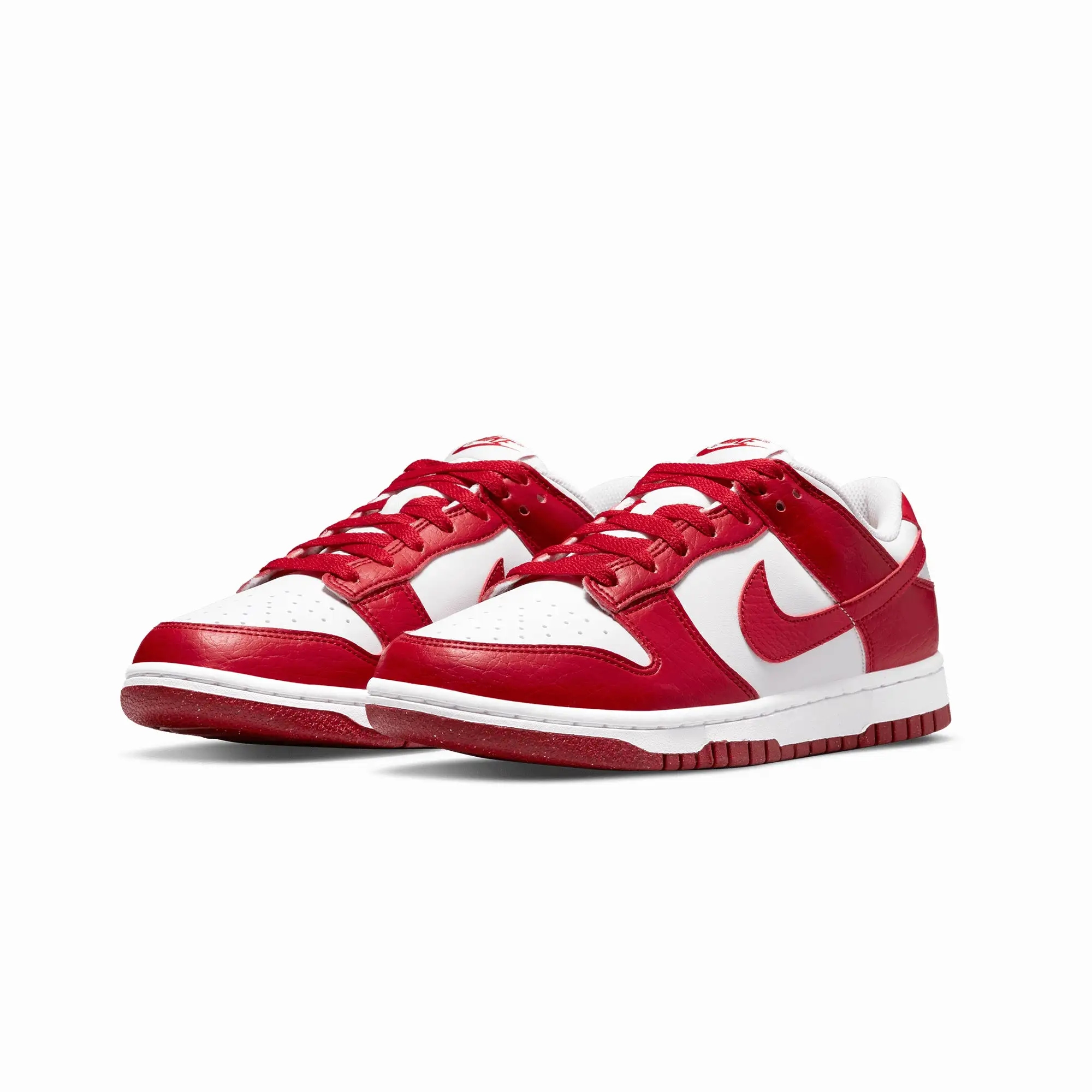 WMN'S DUNK LOW NEXT NATURE 'WHITE/GYM RED'