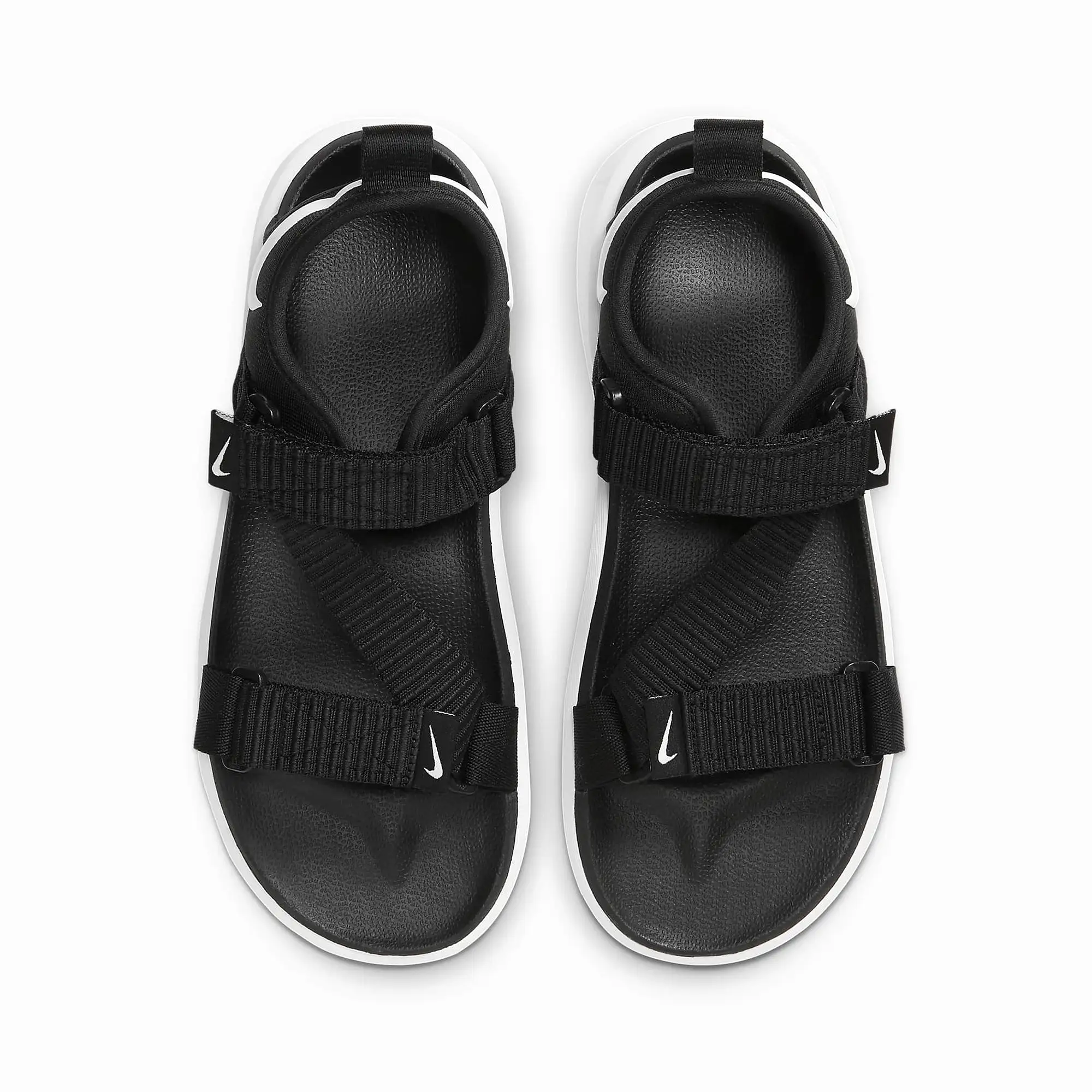 WMN'S VISTA SANDALS 'BLACK/WHITE-BLACK'