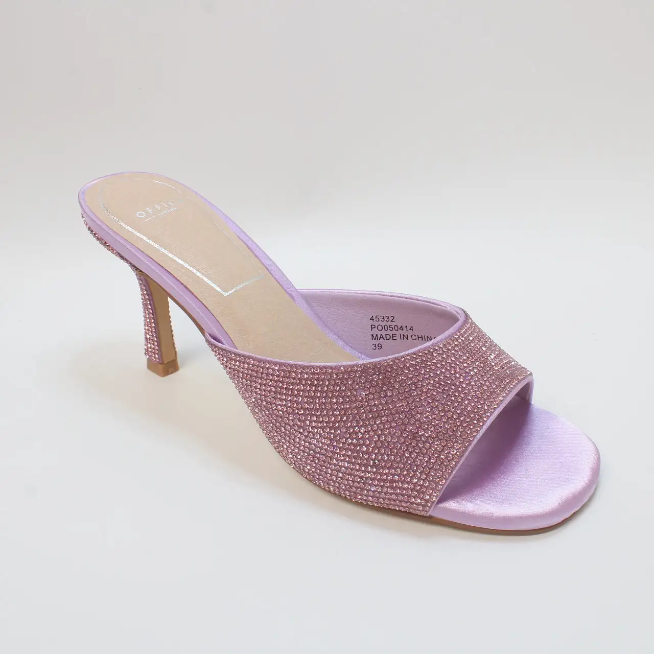 Womens Office Mox Embellished Mules Lilac