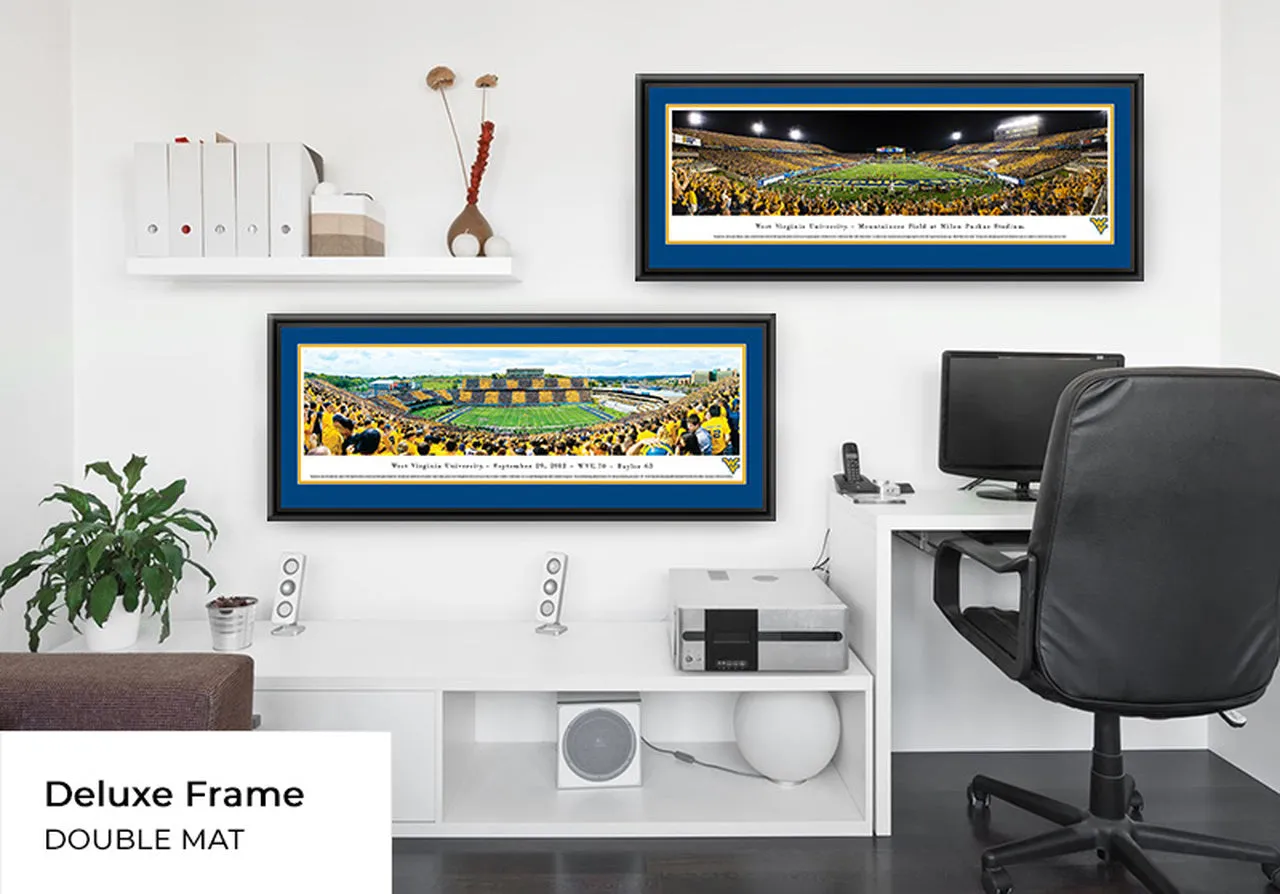 WVU Mountaineers Football Panoramic Picture - WVU4 (AVAILABLE IN STORE / STORE PICKUP ONLY)