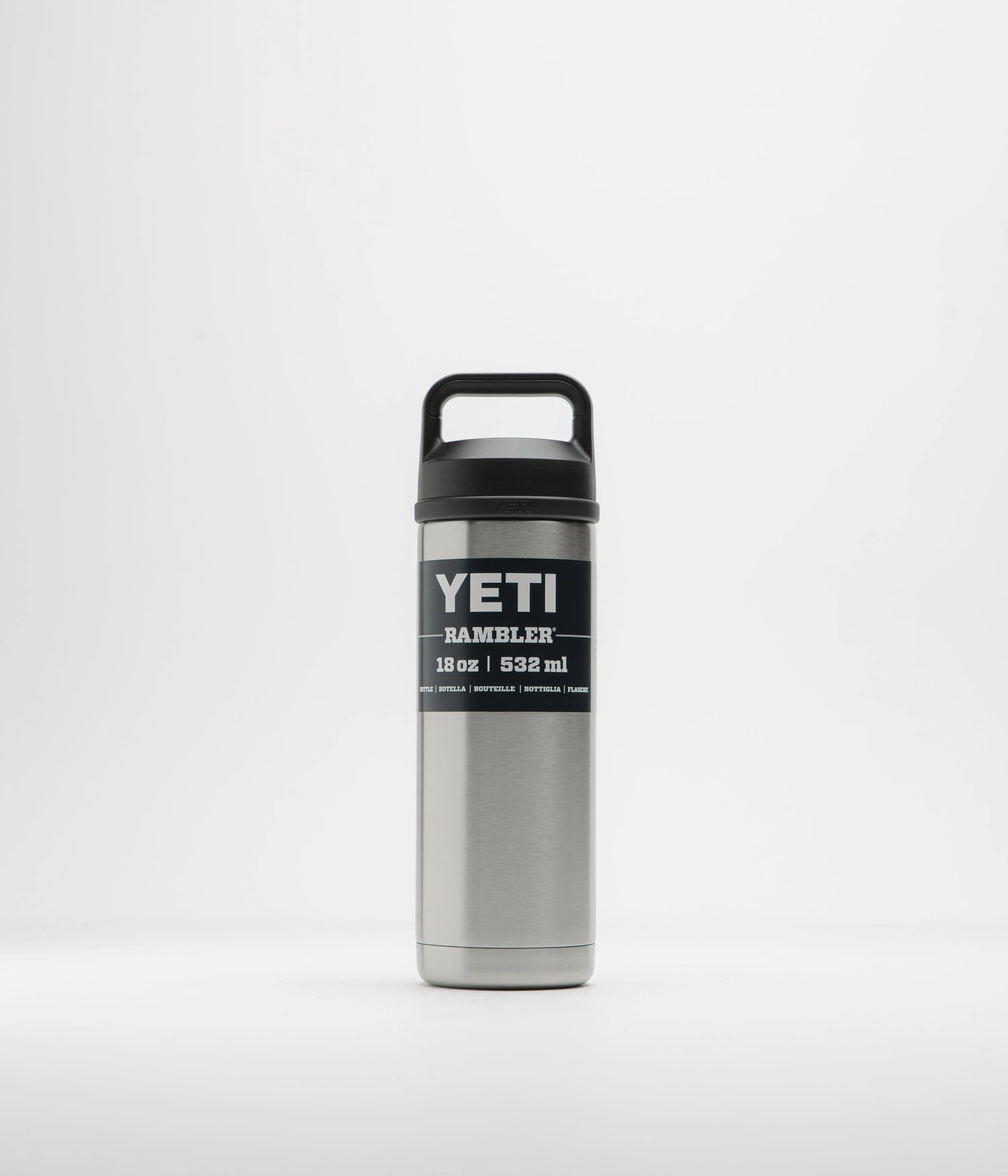 Yeti Chug Cap Rambler Bottle 18oz - Stainless Steel