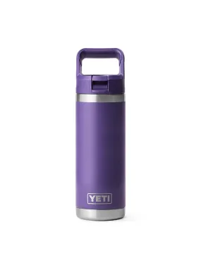 YETI Rambler 18oz Bottle w/ Straw Cap Peak Purple