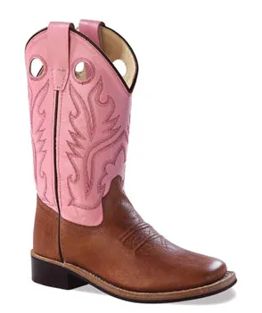 Youth's Old West Western Boot #BSY1839G (3.5Y-7Y)